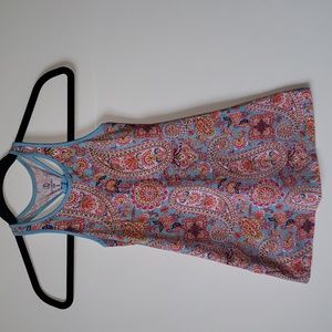 Lands' End girls boho straped dress.